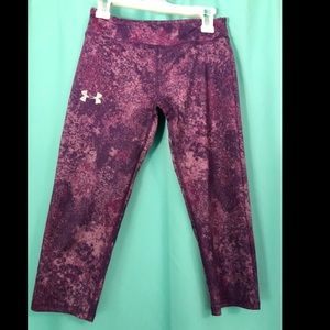 Under Armour Girls Capri Leggings